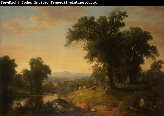Asher Brown Durand A Pastoral Scene